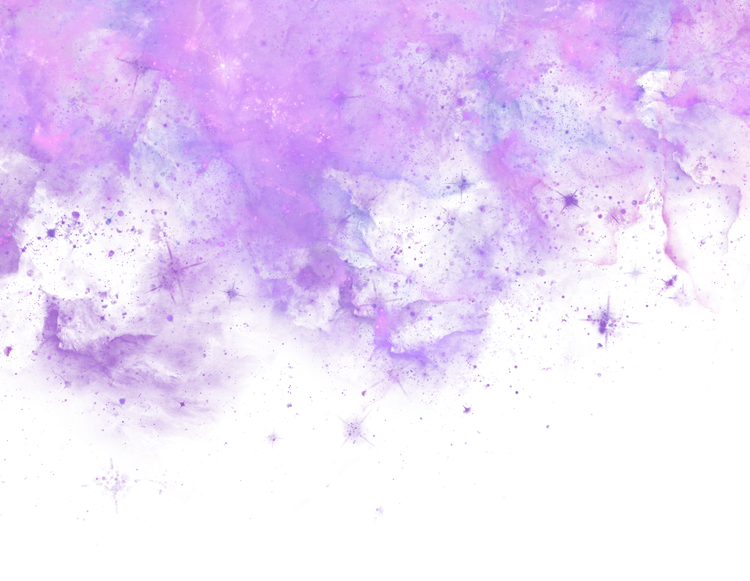 Purple Galaxy Border